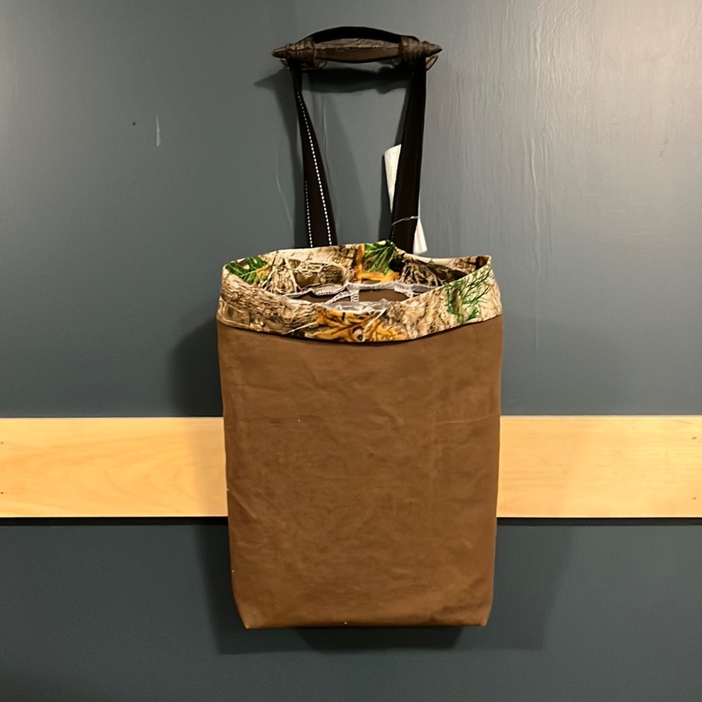 Camouflage Trimmed Car Trash Bag